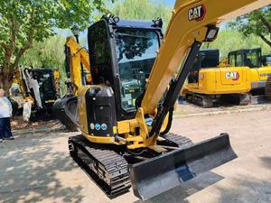 รถขุดขนาดเล็ก CAT 303 น้ำหนักใช้งาน 3 ตัน ความจุบุ้งกี๋ 0.1 ลบ.ม. สีเหลือง อุปกรณ์ก่อสร้างระบบไฮดรอลิก - Product Image 2