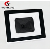 TOTINFO - Módulo Lector de Códigos de Barras 2D con Pantalla Táctil de Autoservicio, USB RS232 TTL Integrado, Sensor CMOS, Iluminación LED, Tamaño A4