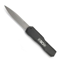 Couteau de chasse de haute qualité OEM KS9000, lame en acier D2, manche en aluminium, couteau de survie portable pour le camping en plein air, couteau de poche EDC