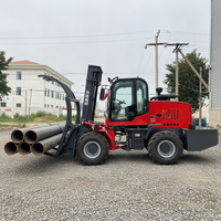 Recrutement mondial de concessionnaires : Chariots élévateurs diesel 4x4 tout-terrain 3.5t, 4t, 5t, 6t, 7t, 8t, 10t à vendre