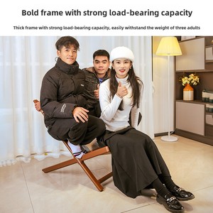 Set di Mobili <span class=keywords><strong>da</strong></span> <span class=keywords><strong>Esterno</strong></span> in Rattan Pieghevole Moderno <span class=keywords><strong>con</strong></span> <span class=keywords><strong>Tavolino</strong></span> e Due <span class=keywords><strong>Sedie</strong></span> a Sdraio per Balcone/Cortile - Product Image 4