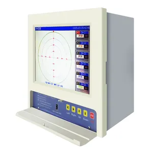 KH400G: LCD colorido 48 canais Display colorido gravador sem papel temperatura gravadores RS 485 Data Logger