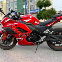Motocicleta Deportiva Xinshiji Fire Fang 400, Excelente Estado. Motor Bicilíndrico de 400cc Refrigerado por Líquido, ABS y Tablero TFT, Totalmente Funcional