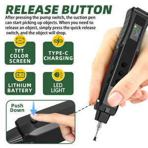 Интеллектуальная портативная вакуумная Ручка, микросхема, патч-компоненты на присоске, ручка, съемник цветных экранов, антистатический инструмент - Product Image 4