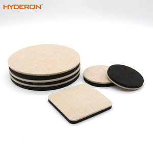 Hyderon Furniture Felt Pad 3.5-Inch <b>Round</b> Non-Slip Anti-Scratch Floor Protection For <b>Carpets</b> And Floors - Product Image 3