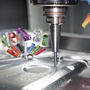 Accessori Moto Personalizzati con Servizi di Lavorazione <span class=keywords><strong>CNC</strong></span> al Laser, Supporto Posteriore in Alluminio e Viteria in Acciaio Inox Anodizzato - Product Image 1