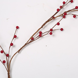 Décoration de vigne rouge artificielle Hengyu, rotin artificiel pour mariage et décoration de la maison, 80 cm - Product Image 2