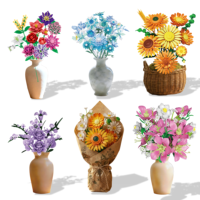 Bouquets de roses personnalisés en gros et blocs de construction ; Emballage personnalisable avec logo disponible ; Services OEM, ODM et OBM pris en charge