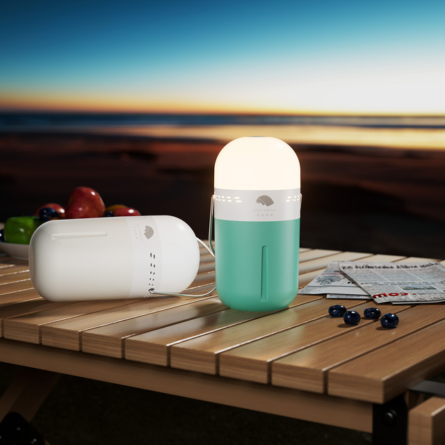 Emergency Salt Water Lamp Pocket Salt Water Lantern LED Camping Light Suitable for Camping Hiking Tent Garden Patio