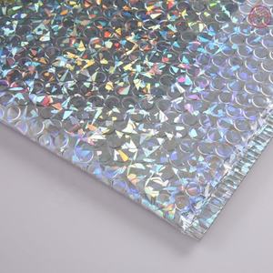 Bolsa de correo acolchada de lujo personalizada, sobres holográficos a prueba de golpes, embalaje de regalo - Product Image 6