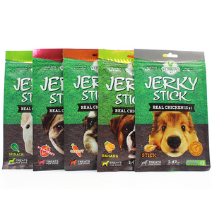 OEM strisce di pollo vero bastoncino essiccato per cani tratta fette di petto di pollo fette di pancetta di salsiccia biscotti con polpette 70G di snack per alimenti per animali domestici - Product Image 2