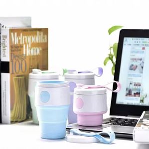 Sports Folding <b>Cup</b> Silicone Folding Travel Tea Coffee <b>Cup</b> Outdoor <b>Camping</b> Silicone Folding Coffee <b>Cup</b> - Product Image 3