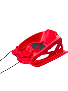 Luge à <span class=keywords><strong>neige</strong></span> directionnelle Spring-Shock avec châssis métallique et siège rembourré pour adultes et enfants, idéale pour la descente - Product Image 6
