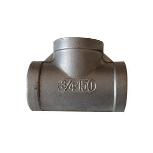 Conexiones en T de Acero Inoxidable SS304 Roscadas 3/4-150 para Fluidos Corrosivos, Estándar ASTM - Product Image 1