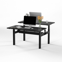 Plateforme Électrique de Levage Minimaliste Moderne avec Bureau de Travail Réglable en Hauteur Intelligent