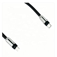 Ide Baru 2026 Gantungan Kunci Pendek Tali Pergelangan Tangan 2-in-1 Tipe-C Kabel USB 3.0 Pengisian Cepat 60W Berbahan ABS dan Tembaga Murni untuk Smartphone