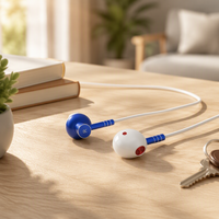 Écouteurs filaires colorés 3,5 mm avec micro pour iPhone et téléphone portable Android, kit mains libres pour Android et iPhone
