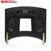 Fibre de carbone de haute qualité, véritable fibre de carbone, capot avant transparent en fibre de verre pour Dodge Challenger 2015-2023