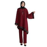 Muslim Women's Slim Sequins Chiffon Kimono, Turkey Clothing