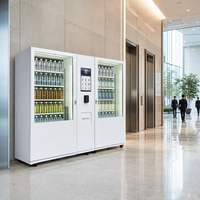 Distributeur automatique de pop-corn avec distribution automatique d'assaisonnements, options multi-saveurs et Nayax SoePay