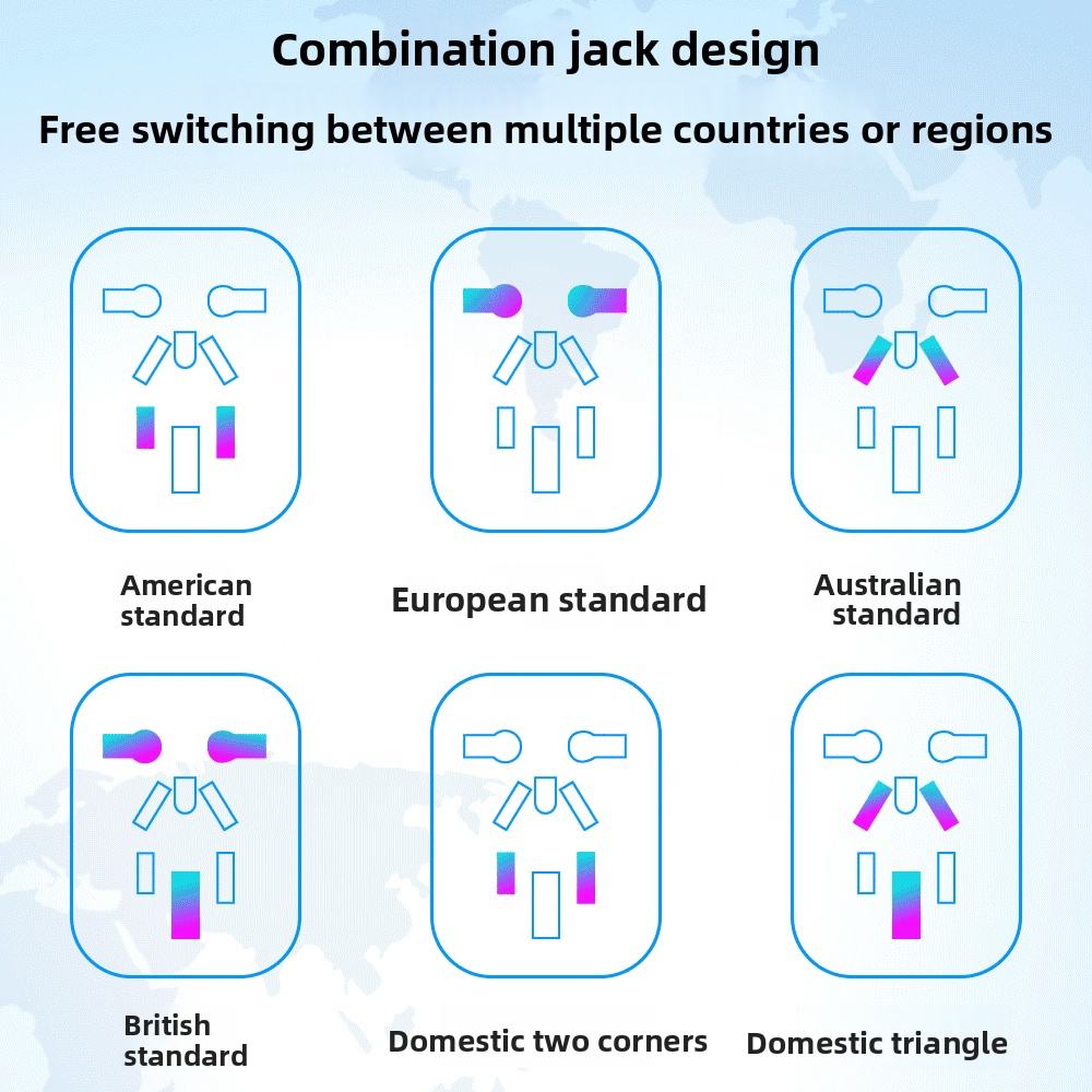 HONPNK USK -AU901UN-1A1C30 18W OEM All Worldwide Charging Needs Universal Plug Socket for AU Travel Adapter