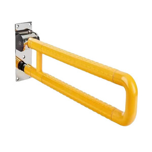 Barre d'appui de sécurité pour salle de bain Lan Zekang en acier inoxydable en forme de U, à poser au sol, pour personnes âgées, support pour toilettes - Product Image 3