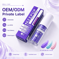 Dentifrice Correcteur de Couleur Violet V34 Marque Privée, Éliminateur d'Odeurs, Haleine Fraîche, Sérum de Santé Buccale