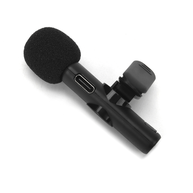 K11 Professional Wireless Dynamic Microphone Mini HD Recording Lavalier for Phone Video Podcast Interview & Vlog IOS Connector