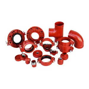 FM Pipe Fittings For Fire-protection Use Pipe Fittings Grooved Fire-fighting Pipe Fittings