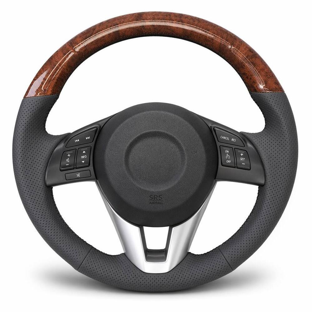 Black-Microfiber & Woodgrain