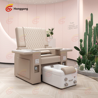 Meubles de Salon de beauté Offre Spéciale manucure électrique multifonctionnelle pas de plomberie pédicure canapé chaise avec fonction de surf léger