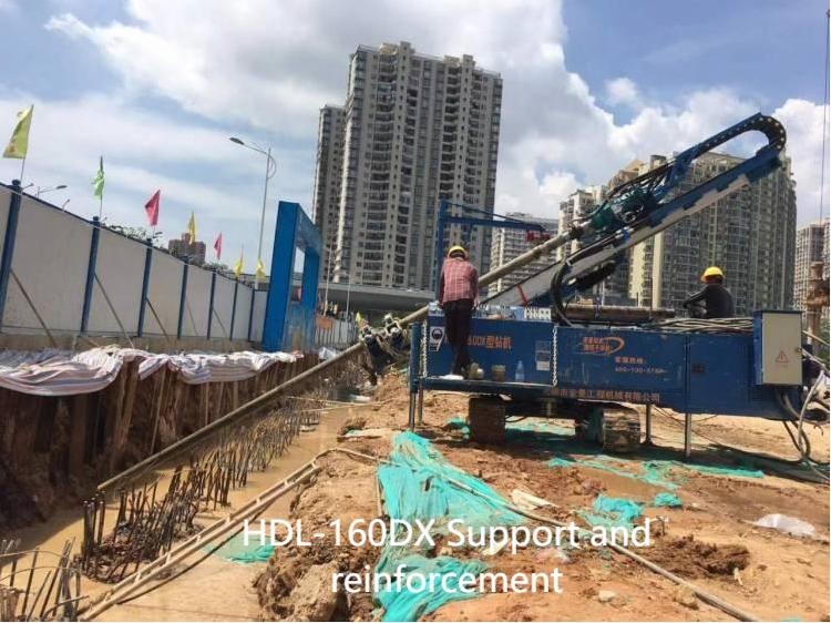 HDL-160DX Hydraulic Crawler Photovoltaic Drill rig