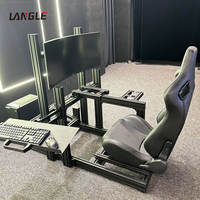 Soporte de Asiento para Simulador de Conducción VR con Perfil de Aluminio OEM, DIY, para Juegos de Movimiento Extremo, Cabina de Simulación de Carreras, Sim Rig 4080 FGT Elite