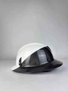 خوذة أمان كاملة الحافة من ألياف الكربون مخصصة من HBC خفيفة الوزن متعددة الأغراض للبناء والصناعة - Product Image 6