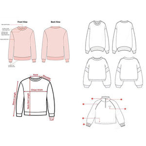 Fournisseur OEM de vêtements streetwear, sweat-shirt lavé avec motif étoile en relief - Product Image 4