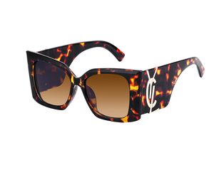 Partagas Wholesale Fashion <strong>Trending</strong> Designer Custom Logo Cat Eye Oversized Full Rim <strong>Frame</strong> UV400 Sunglasses Women - Product Image 6