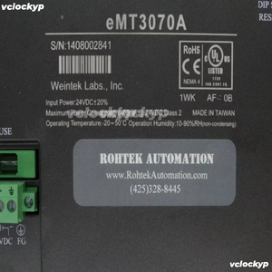 WEINTEK EMT3070A หน้าจอสัมผัส HMI - Product Image 4