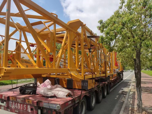 Grue à tour plate robuste de 6 tonnes, hauteur 40m, charge utile au bout de la flèche de 1,35t, avec un excellent service après-vente - Product Image 4