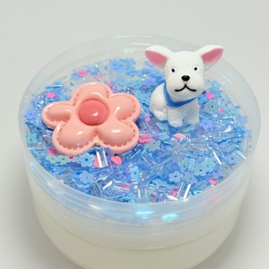 CHENXI sıcak satış sevimli köpek 150ml toksik olmayan balçık çift katmanlı kavanoz DIY yüksek temizle balçık kiti çocuklar eğitim oyuncak - Product Image 6