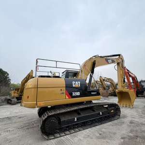 Excavadoras usadas Cat 320D con buena calidad, máquina excavadora usada Cat 320D para movimiento de tierras en venta - Product Image 1