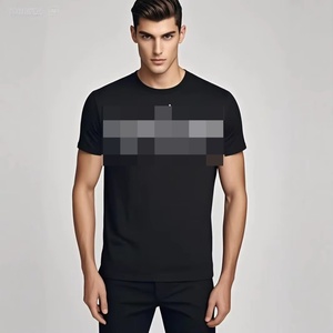 T-shirts d'été pour hommes à manches courtes, coupe ample, décontractés, minimalistes, imprimés lettres, col rond - Tendances Instagram - Product Image 4