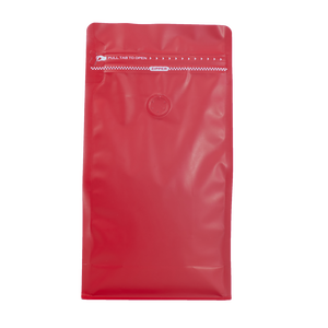 Sac à café personnalisé imprimé rouge, résistant à l'humidité, avec valve et fermeture éclair, sac laminé pour le stockage des aliments, sac en mylar - Product Image 5