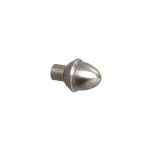 Pomo de Gabinete Tradicional de Aleación de Zinc, Forma Redonda, Duradero, para Uso en Puertas de Muebles - Product Image 1