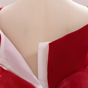 <span class=keywords><strong>Robe</strong></span> d'été, de printemps, d'automne et d'hiver en satin rouge pas cher sans manches pour bébés filles, vêtements pour bébés de 0 à 12 <span class=keywords><strong>mois</strong></span> - Product Image 5