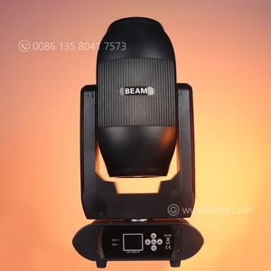 Tiitee bắn phá 300 đôi bên di chuyển đầu chùm ánh sáng <span class=keywords><strong>DMX</strong></span> <span class=keywords><strong>300W</strong></span> ánh sáng sân khấu DJ <span class=keywords><strong>LED</strong></span> di chuyển đầu ánh sáng cho Nhà thờ buổi hòa nhạc Câu lạc bộ - Product Image 6