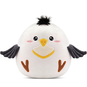 Almohada de Peluche de Gaviota de 12'' Personalizable al por Mayor, Adorable Peluche de Gaviota para Abrazar, Regalo Perfecto para Niños, Niñas y Amigos - Product Image 1