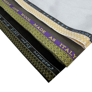 Jacquard italien en cachemire de Offre Spéciale lisière anglaise TR tissu uni tissé pour le marché africain - Product Image 5