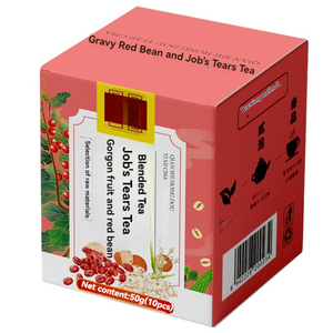 Gerösteter Adzuki-Bohnen und Job's-Tears Kräutertee in Geschenkbox Natürlich Koffeinfrei Getreide-Infusion Andere Traditionelle Chinesische Medizin - Product Image 1