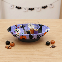 Bol magnétique de 4 pouces, motifs personnalisés sur commande, style Halloween, fabricant OEM et ODM, boutique professionnelle de confection sur mesure