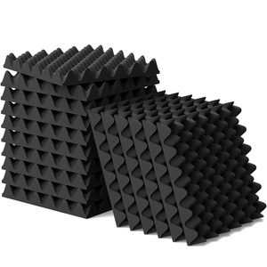 Panneaux de mousse acoustique ignifuges modernes pour caisses à œufs Mousse insonorisante auto-adhésive anti-bruit - Product Image 1